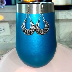 Aztec Style Dangle Earrings